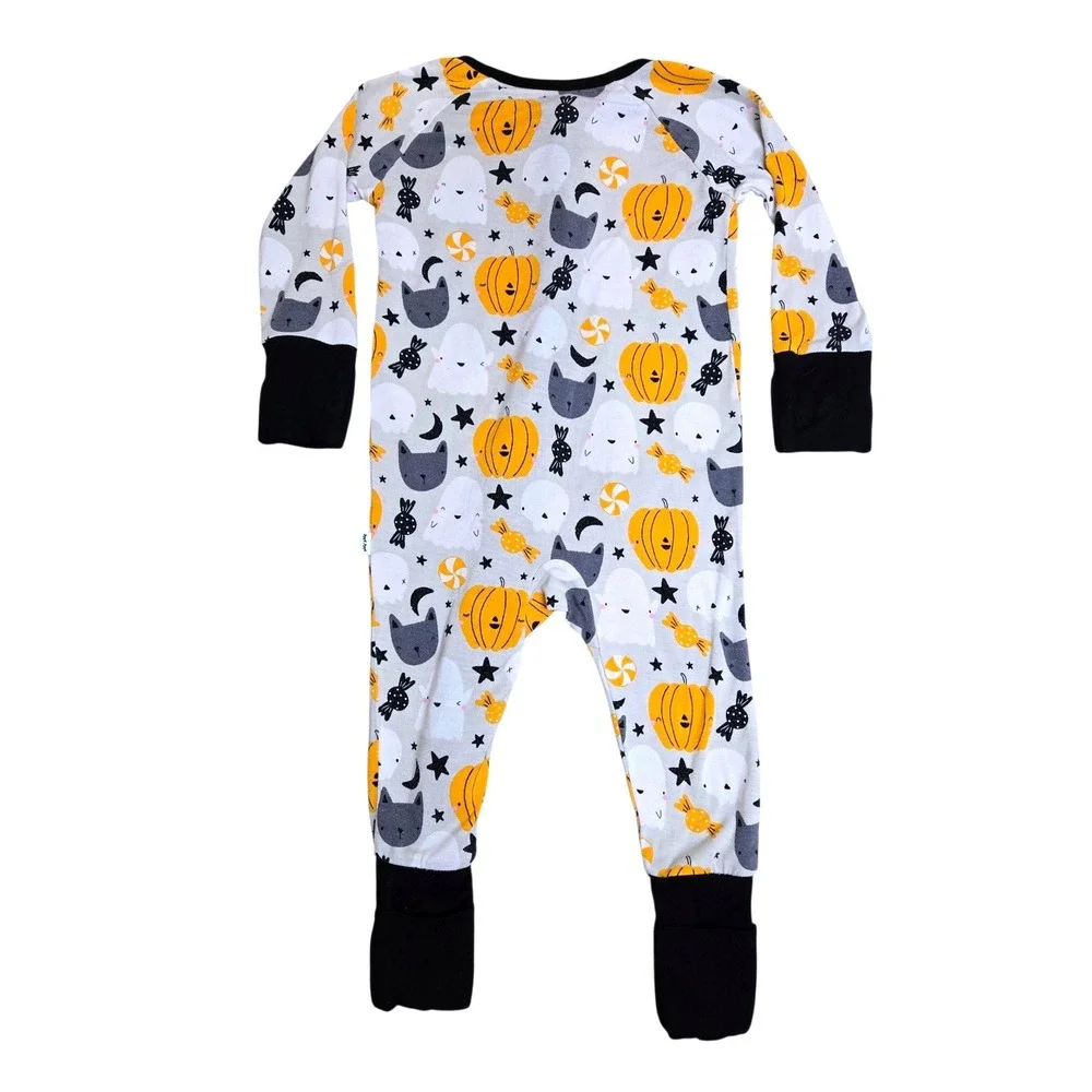 Little Sleepies Halloween Zippy Pajamas Newborn 0-3 Months